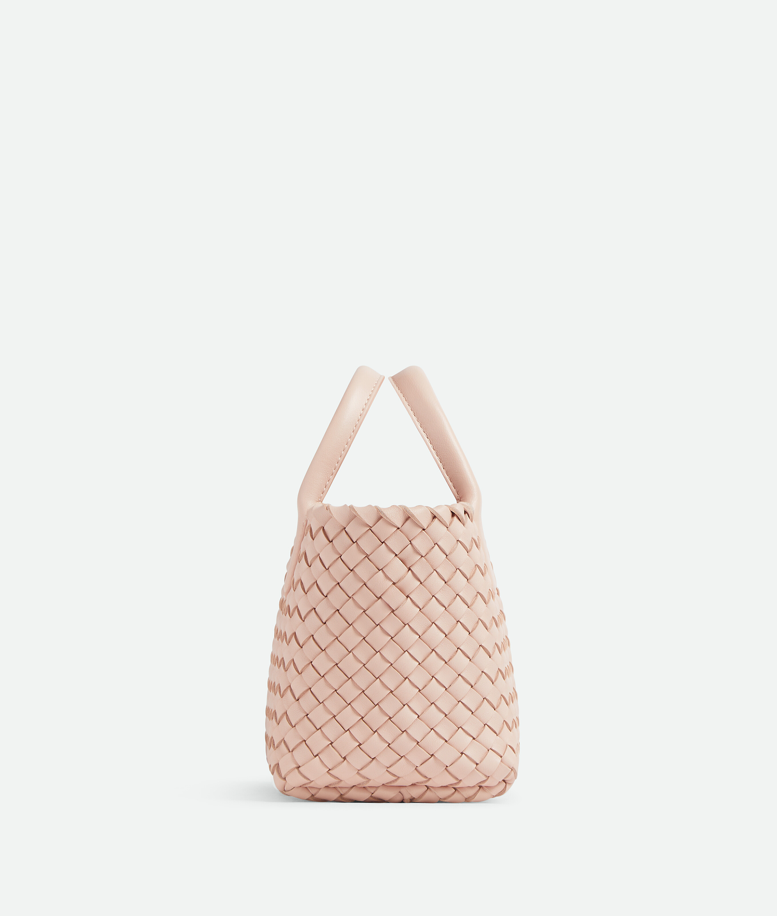 Shop Bottega Veneta Mini Cabat In Pink