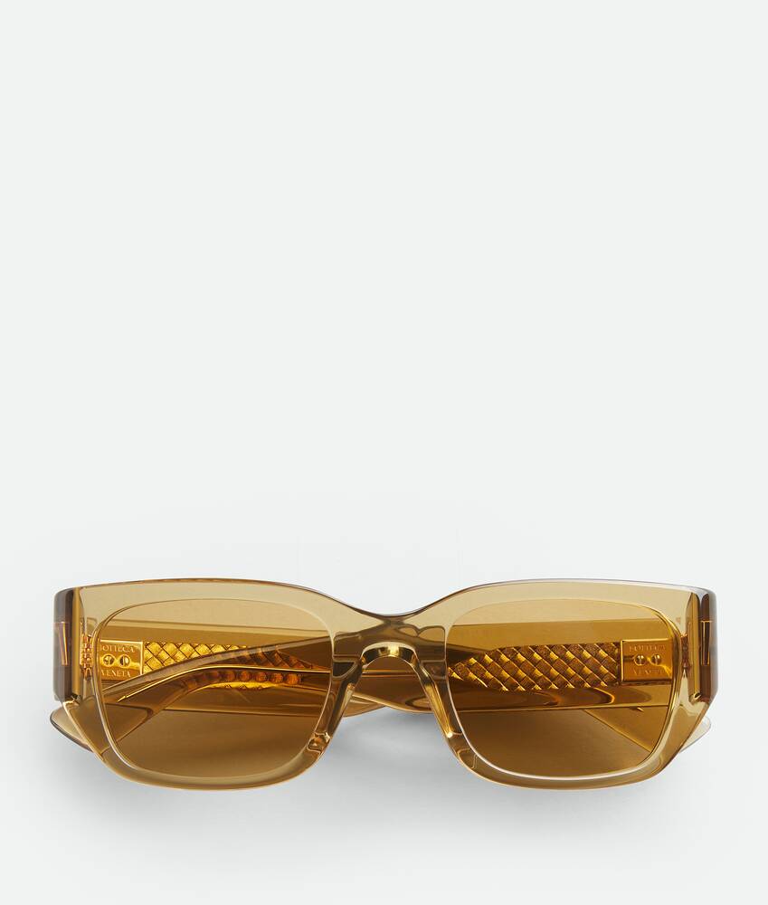 Display a large version of the product image 1 - Intrecciato Square Sunglasses