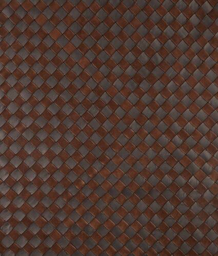 Intrecciato Leather And Suede Shirt