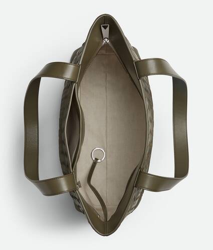 Small Intrecciato Zipped Tote