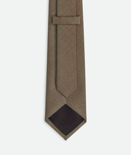 羊毛斜纹领带 