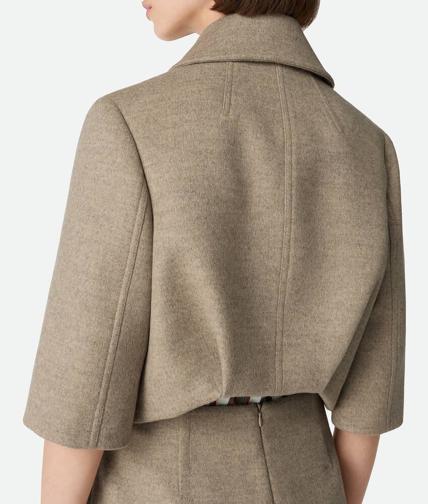 Display a large version of the product image 5 - Wool And Cashmere Cropped Jacket