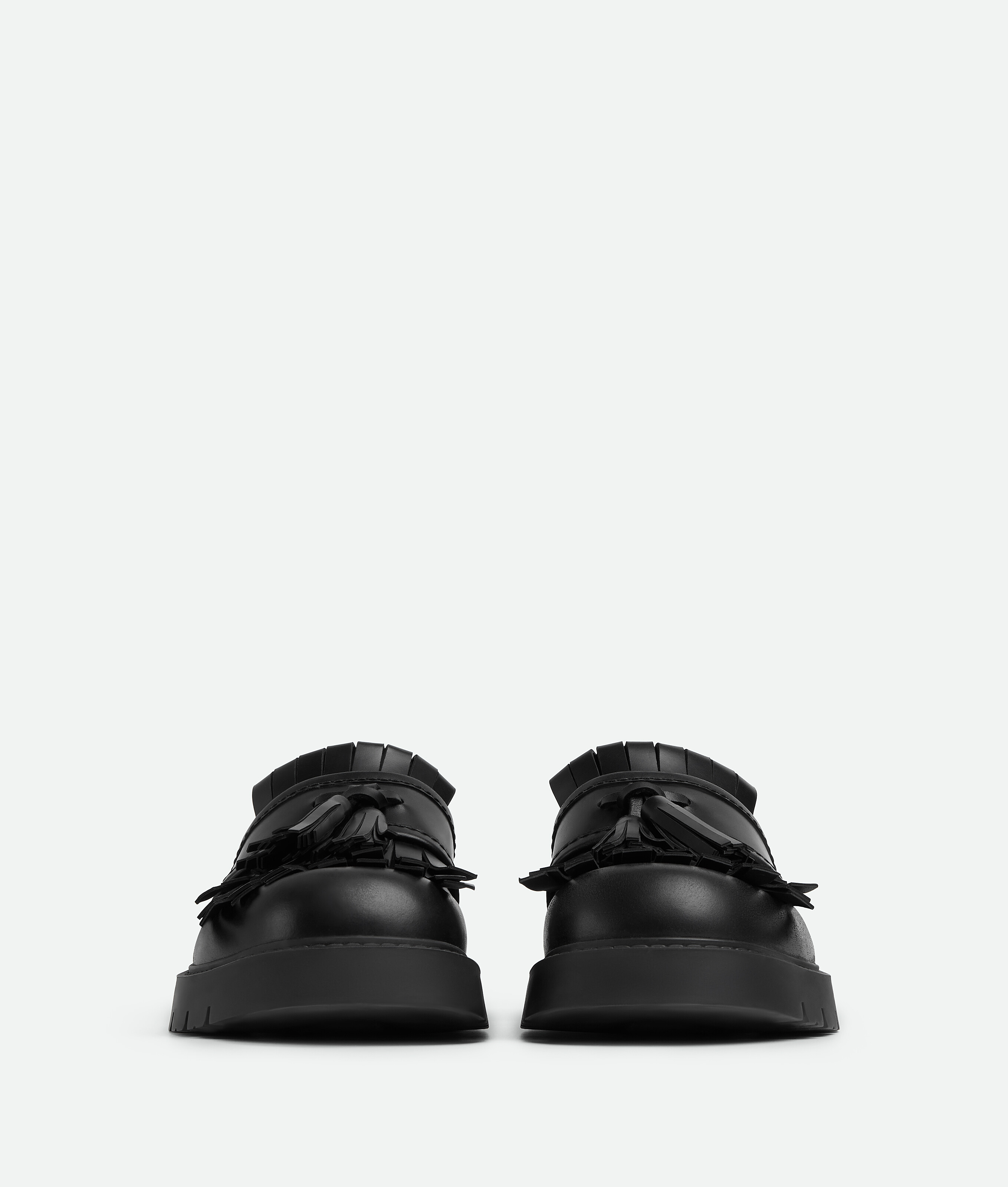Shop Bottega Veneta Haddock Loafer In Black