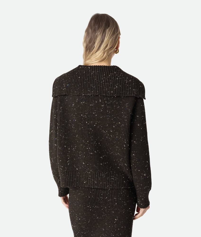 Display a large version of the product image 3 - Wool English Rib Cardigan