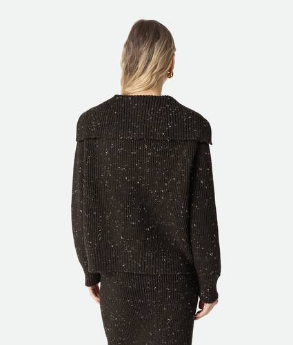 Wool English Rib Cardigan