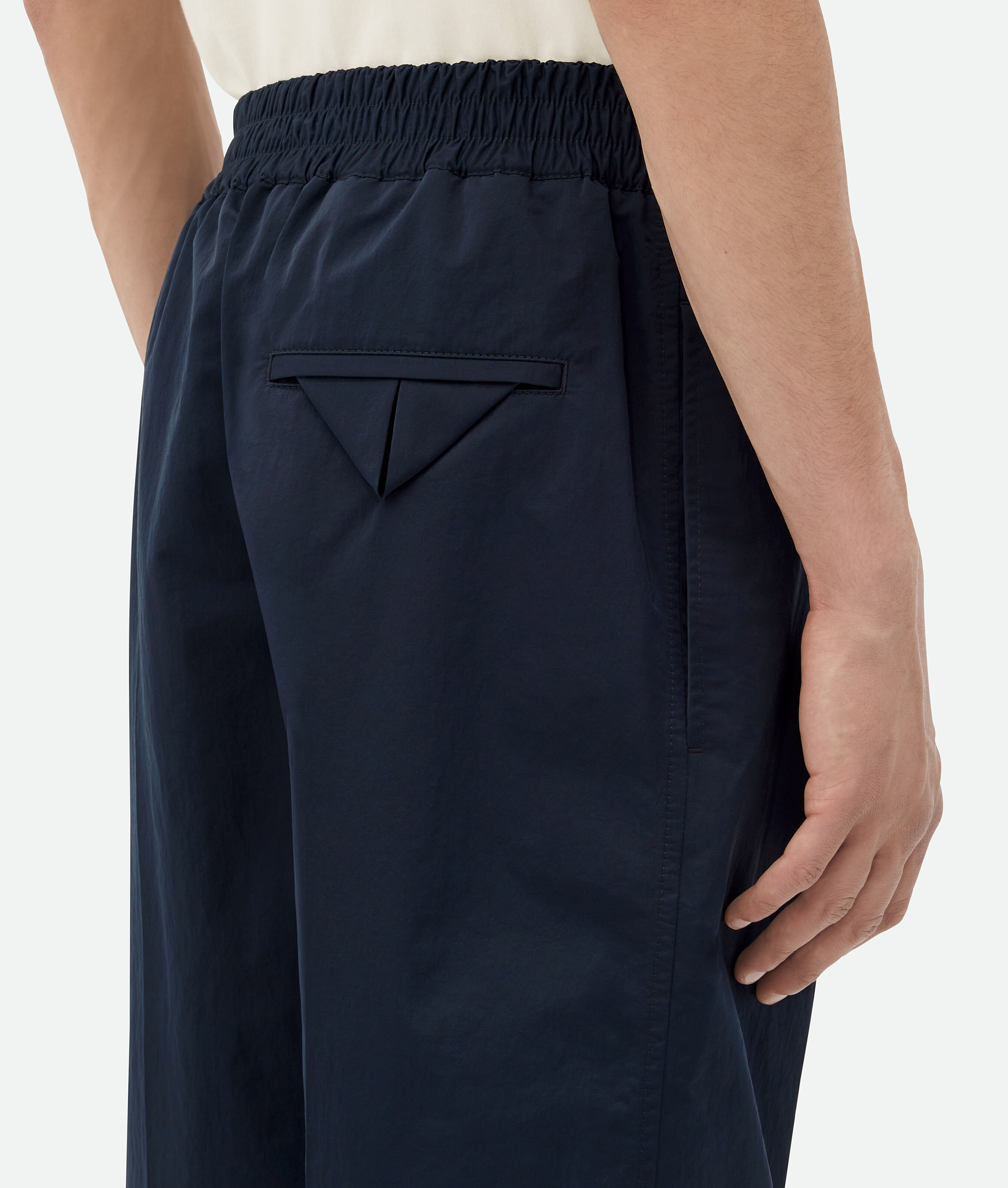 Bottega Veneta Tech Nylon Trousers In Blue