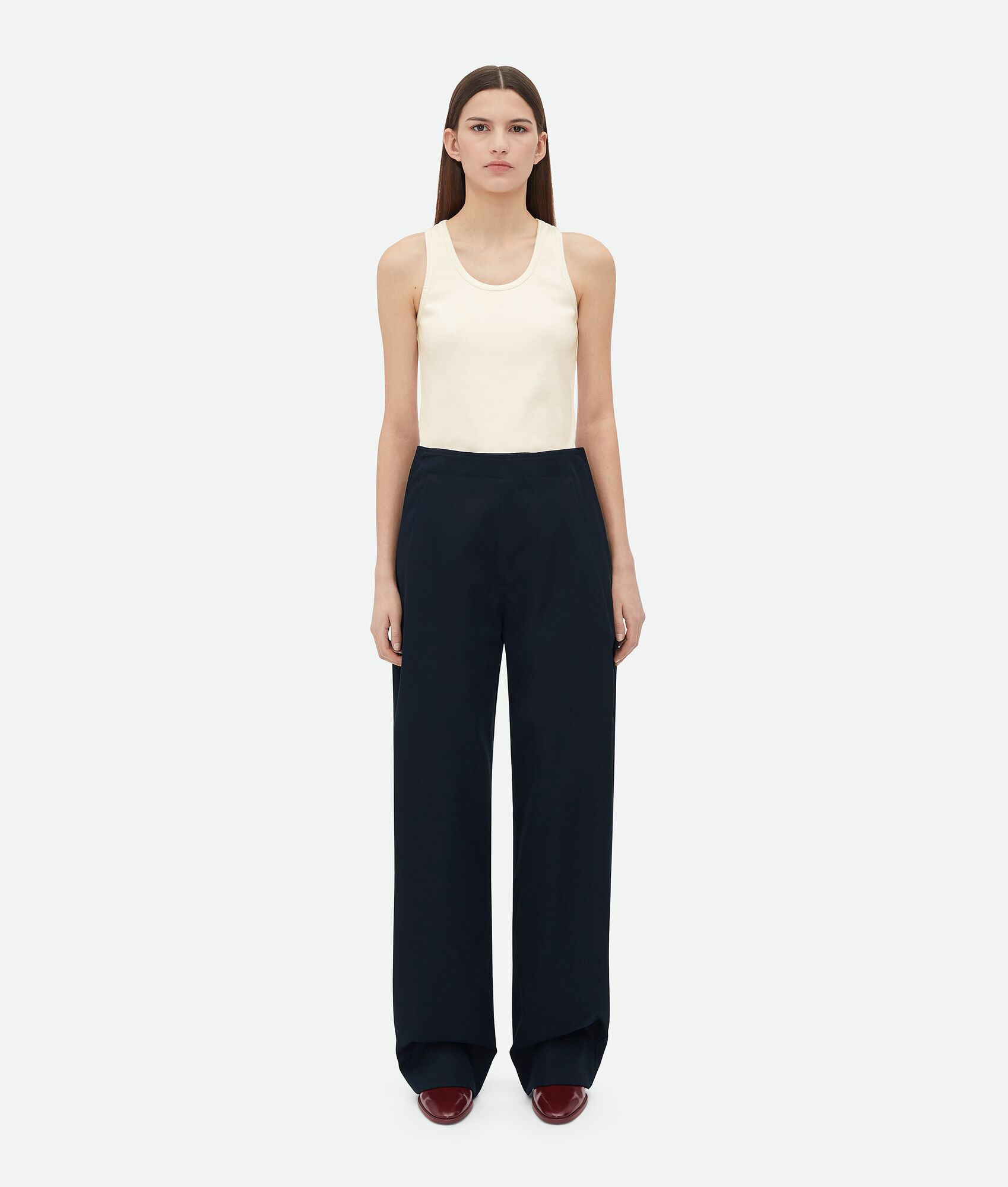 Bottega Veneta Salon 01 Turquoise Trousers XS