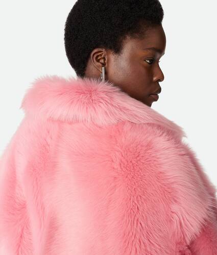 Cropped Blouson aus Toscana Shearling