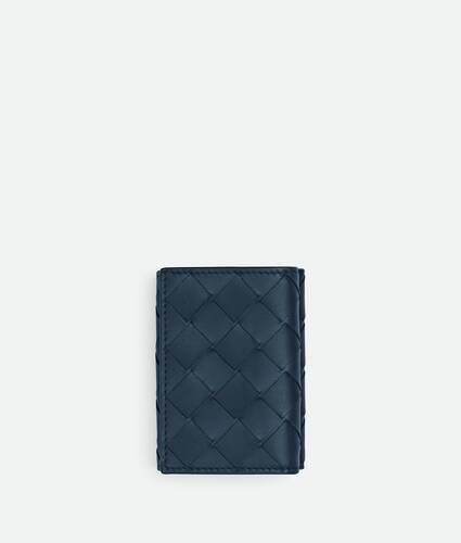 Intrecciato Tiny Tri-Fold Wallet
