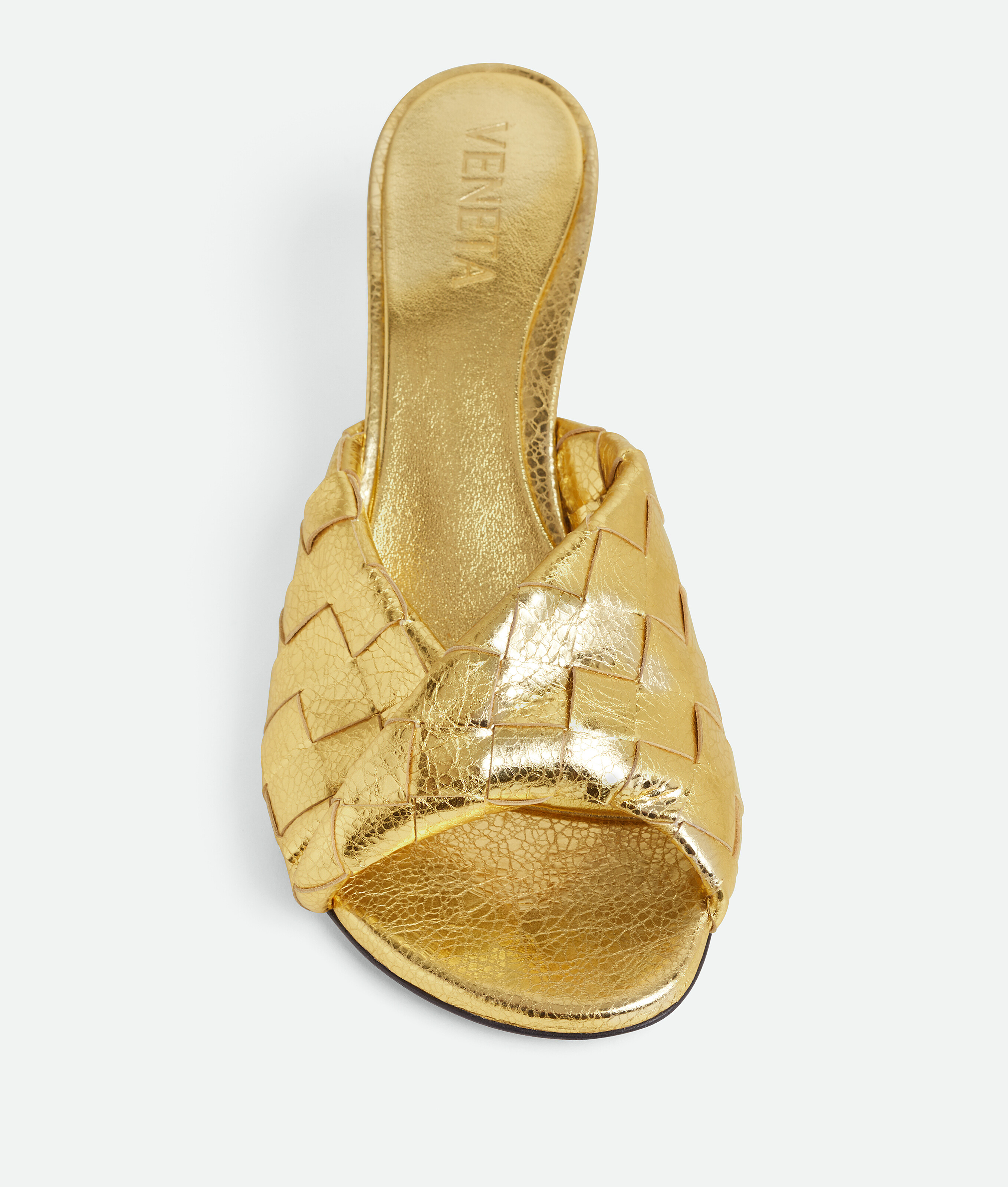Women's Blink Mule in Gold Bottega Veneta Poland EN - Image 6