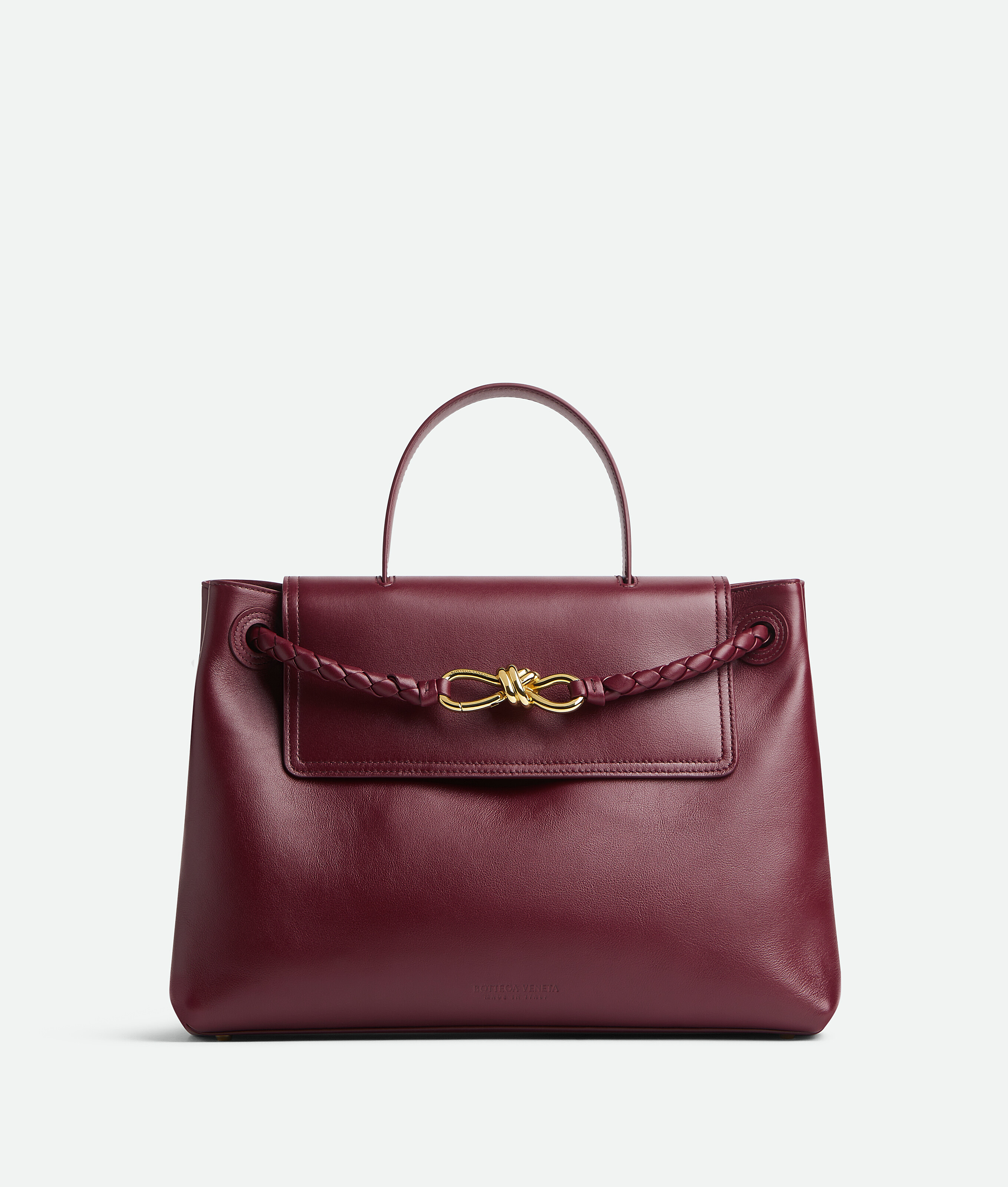 Bottega Veneta Ciao Ciao Medium Leather Tote Bag In Barolo