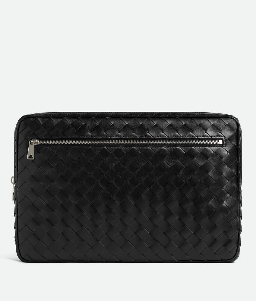 Display a large version of the product image 1 - Intrecciato Zipped Laptop Sleeve