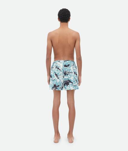 BOTTEGA VENETA: swimsuit for men - Blue 1  Bottega Veneta swimsuit  729758V2Q10 online at