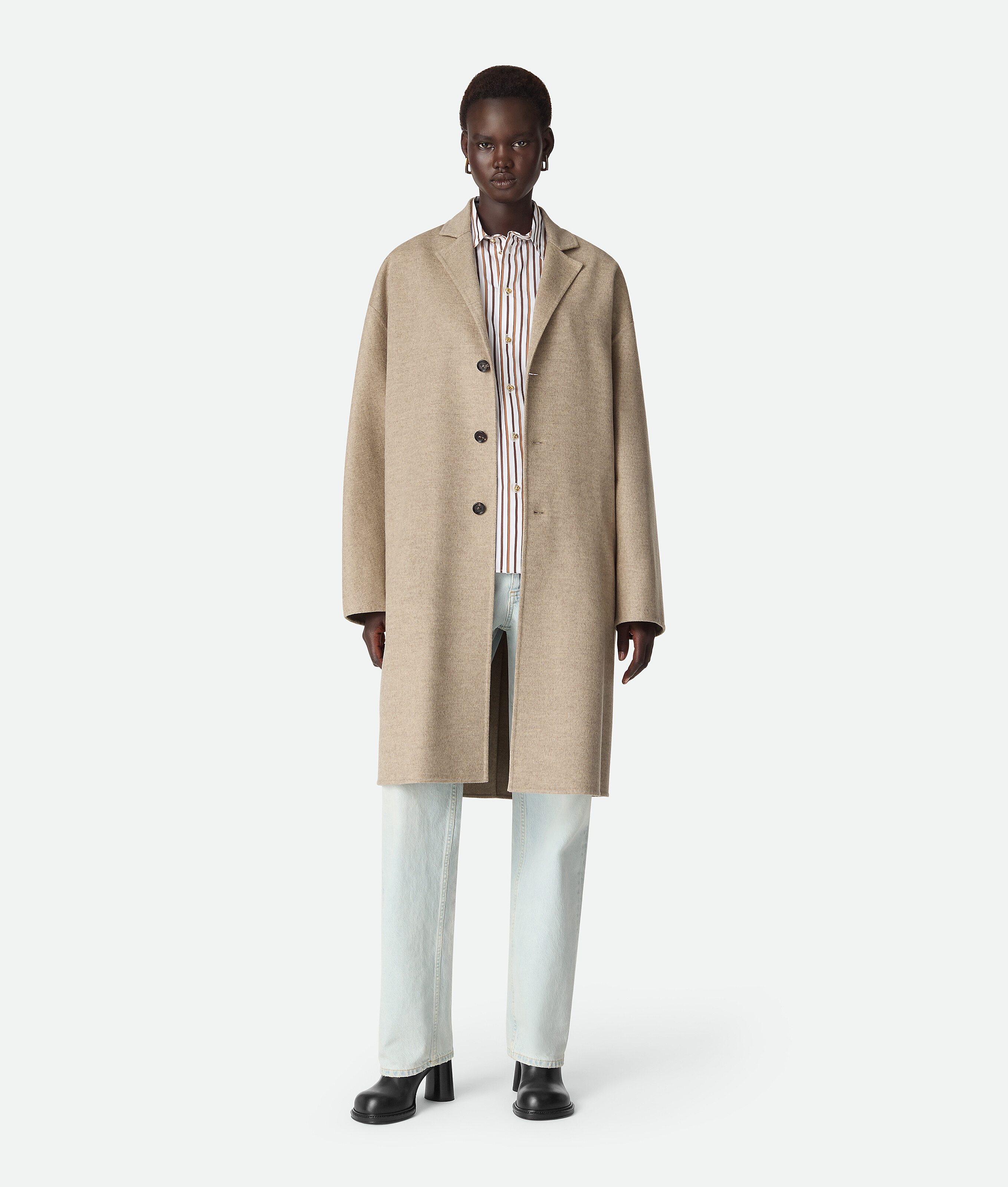 Wool And Cashmere Coat