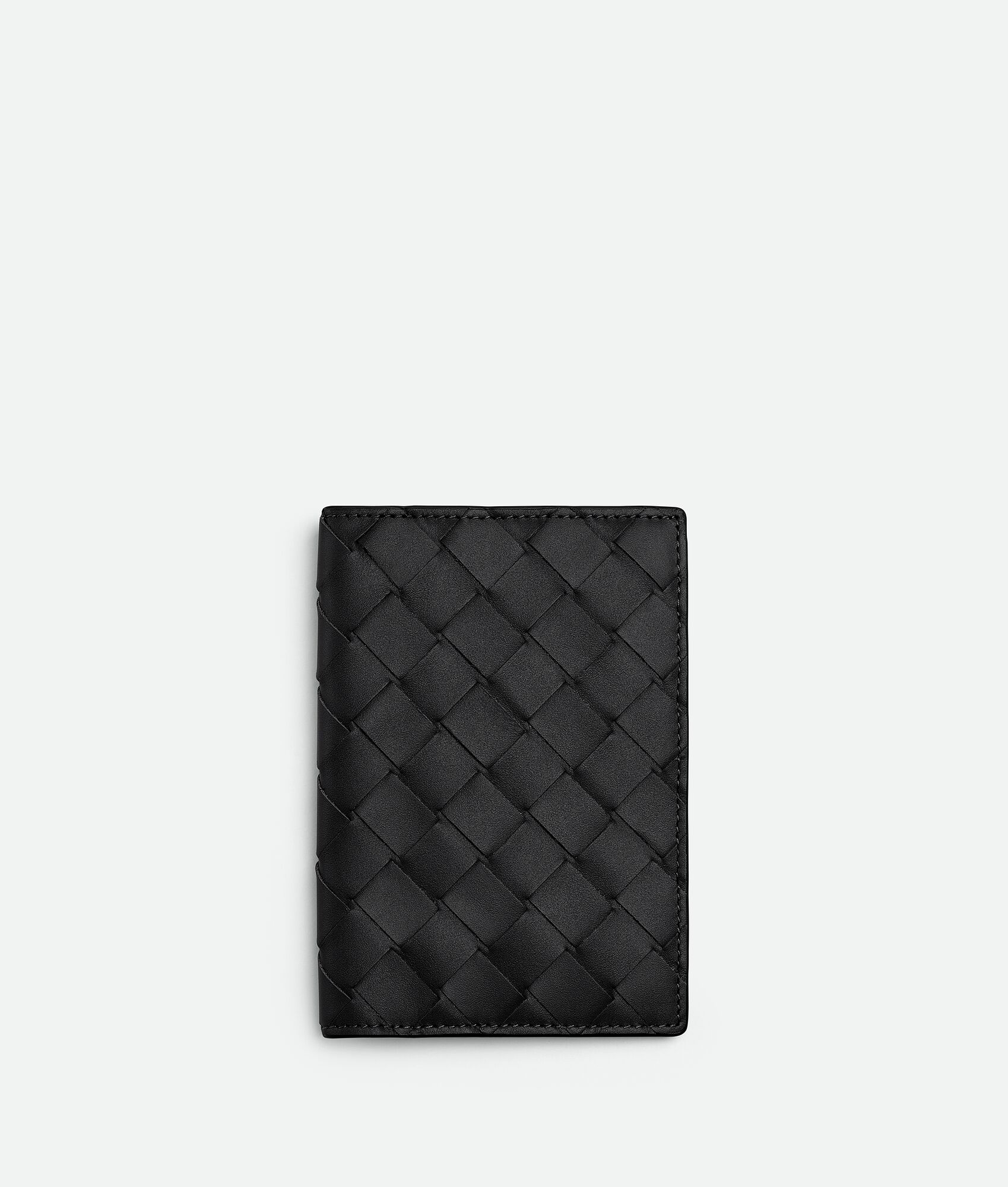 Bottega Men's Passport Case in Black. Shop online now.