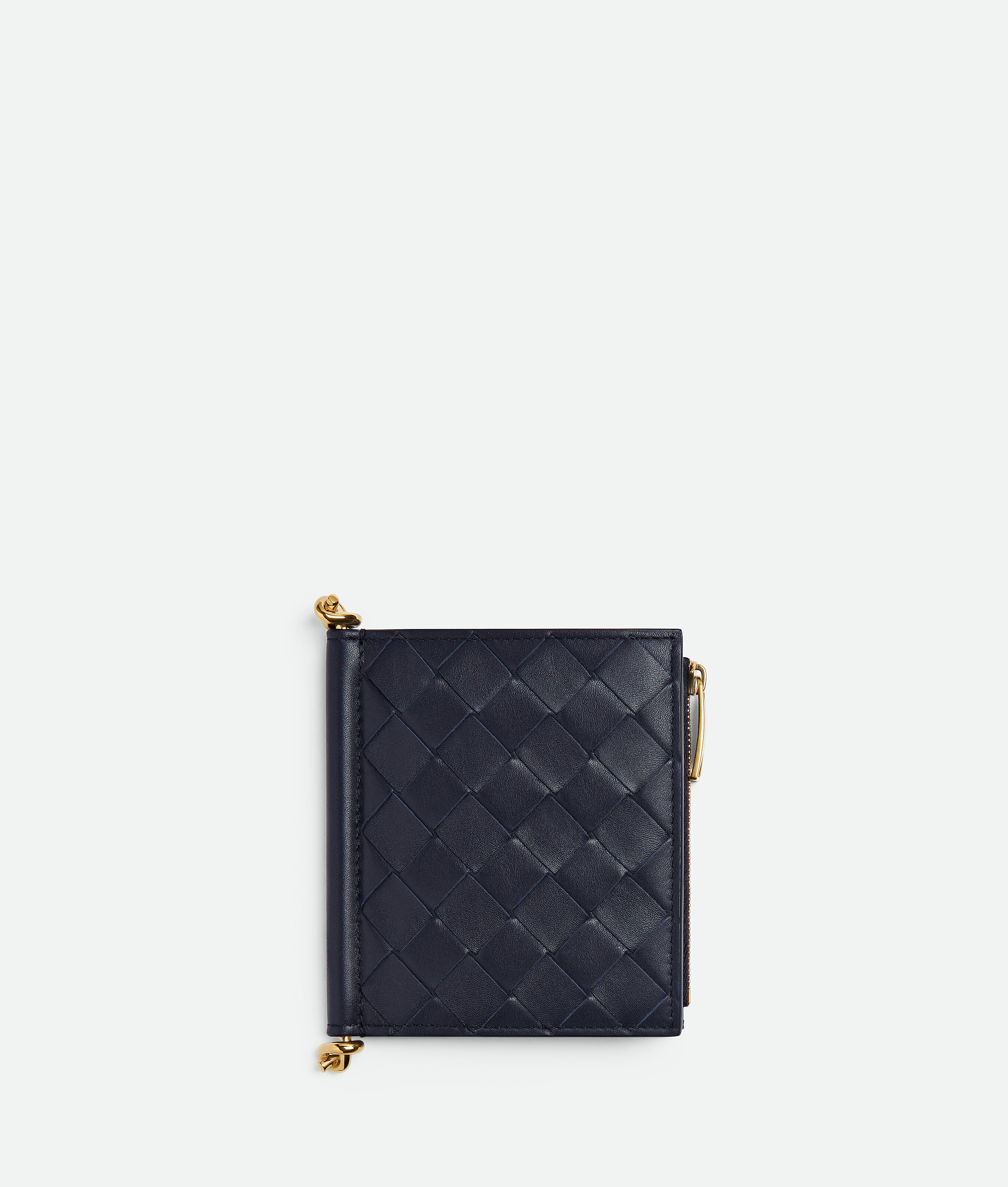 Bottega Veneta Solstice Small Bi-fold Wallet - Blue - Woman -