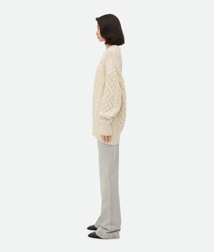 Aran Cable Wool Jumper