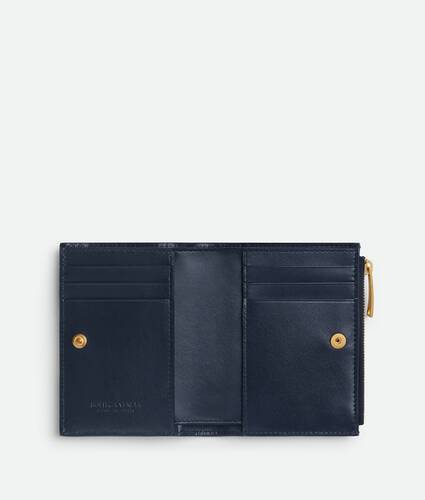 Intrecciato Small Bi-Fold Wallet