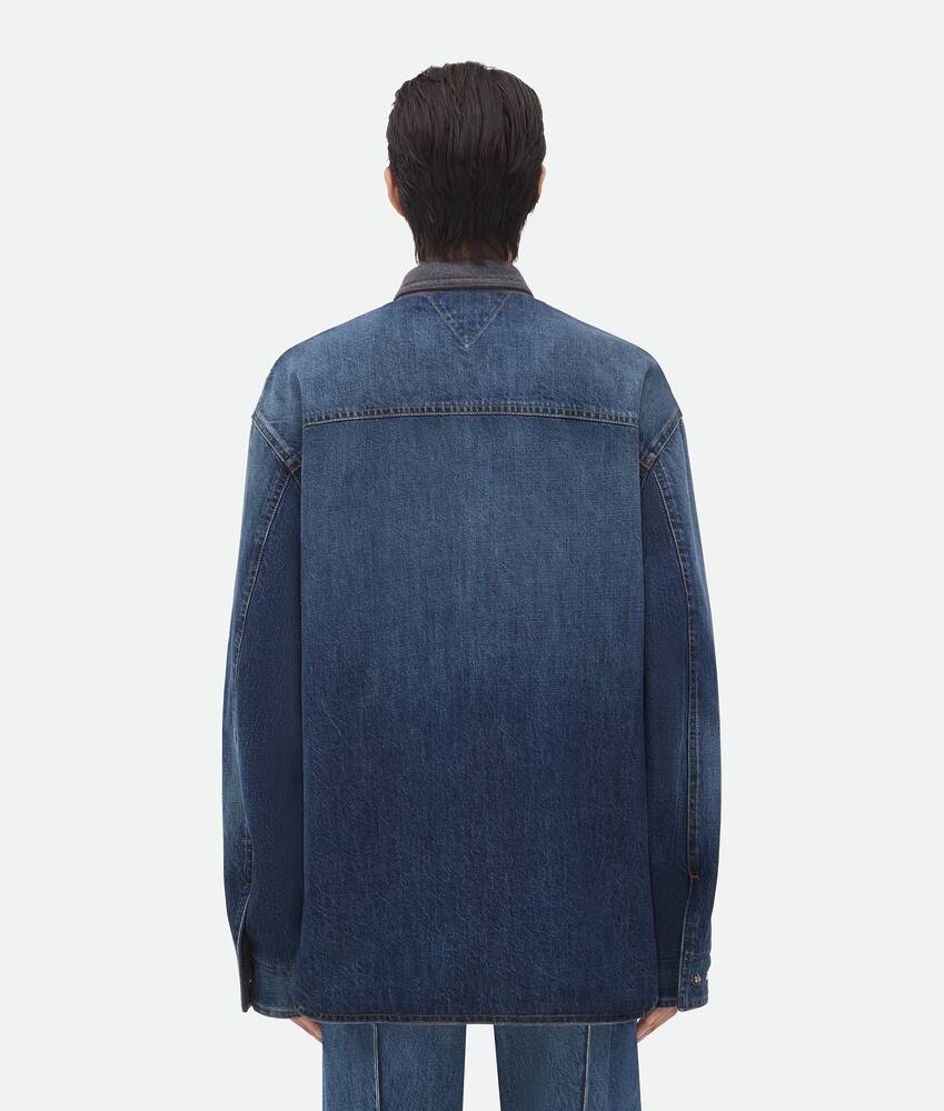 Display a large version of the product image 3 - Reversible Wool Denim Jacket