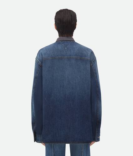 Reversible Wool Denim Jacket