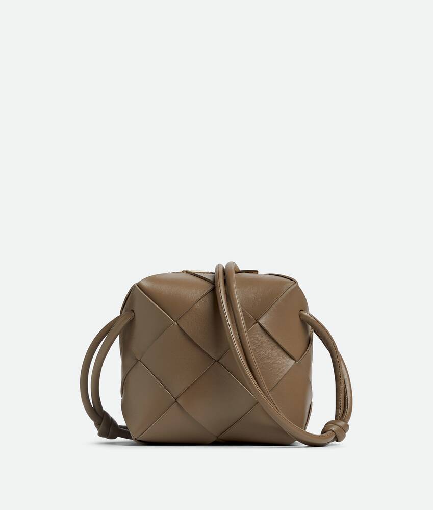 Bottega Veneta® Mini Cassette Camera Bag in Taupe. Shop online now.