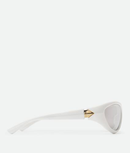 Curve Sportliche Sonnenbrille In Cat-Eye-Form Aus Spritzguss-Azetat