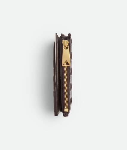 Intrecciato Diagonal Small Bi-Fold Wallet