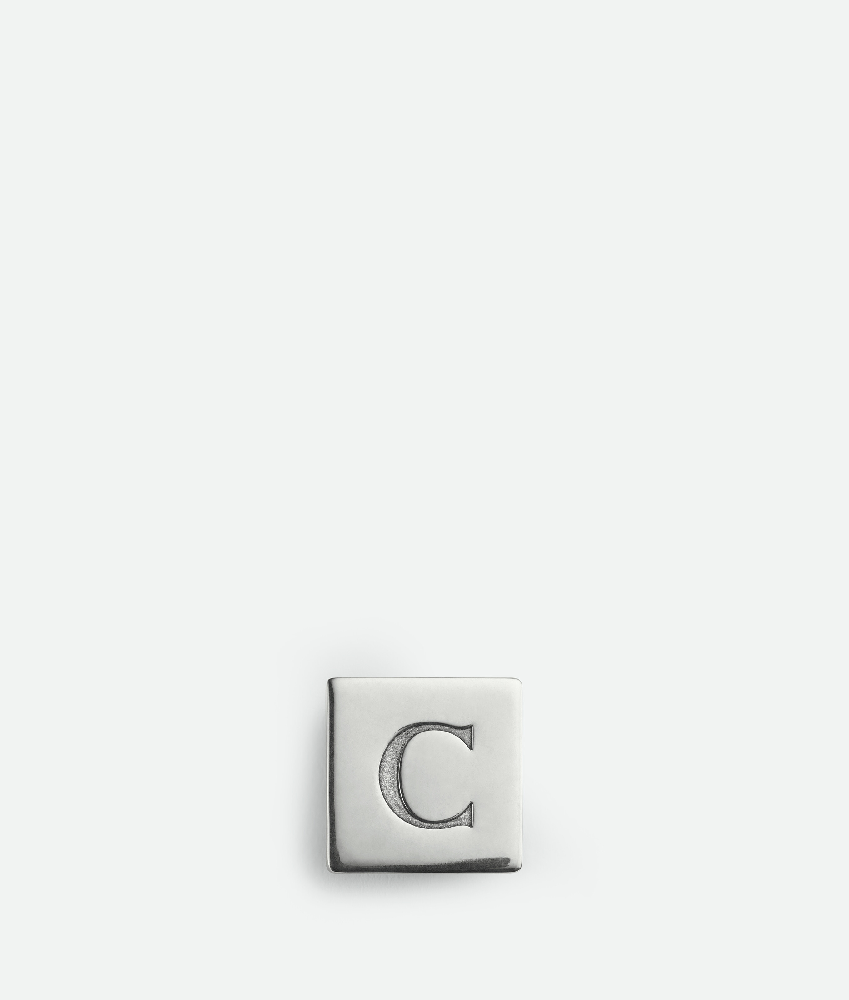 Bottega Veneta Letter C Clip - Silver - Unisex