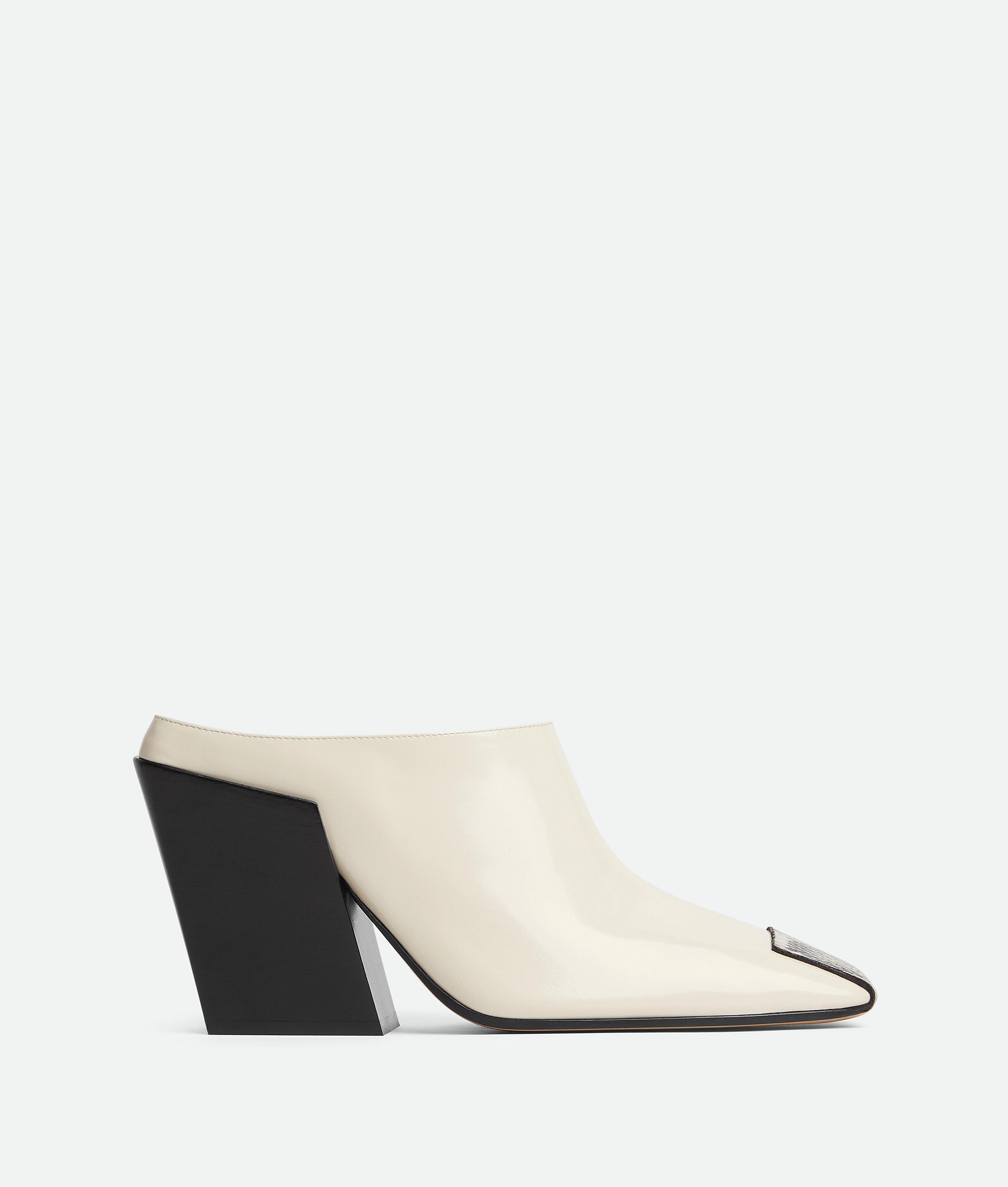 Bottega Veneta Ventura Mule - Sea Salt/white - Woman - 4