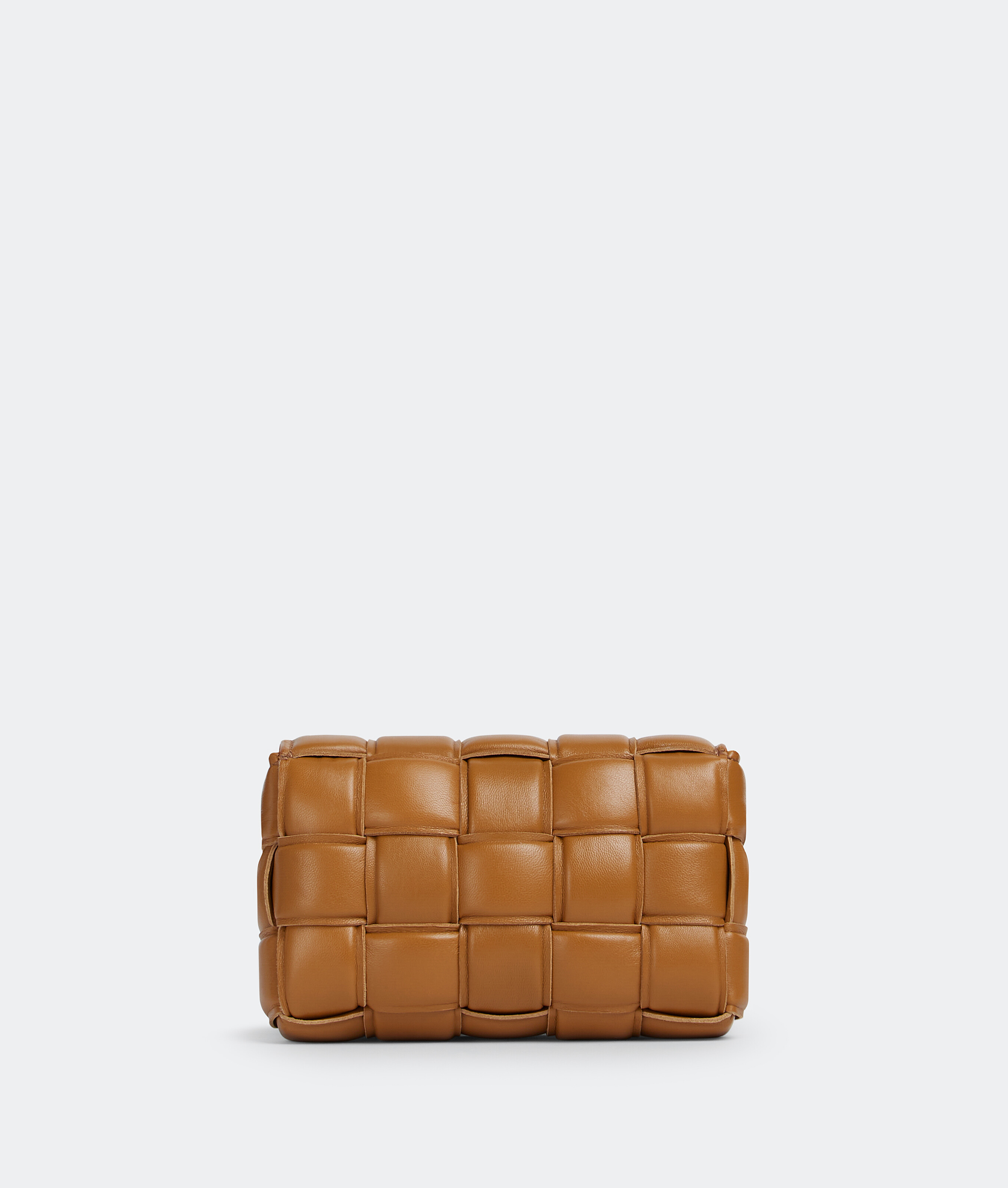 Shop Bottega Veneta Small Padded Cassette In Brown