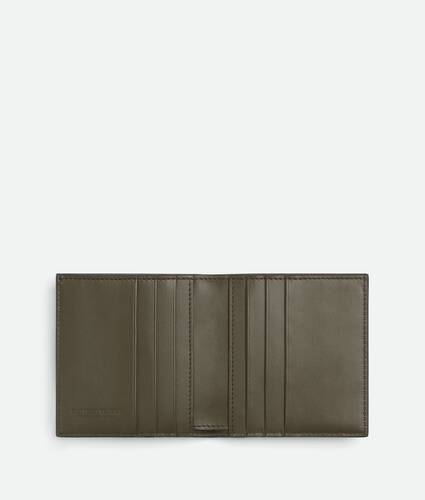 Intrecciato Slim Bi-Fold Wallet