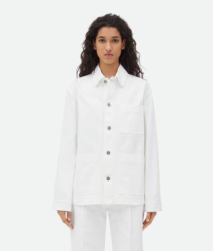 White Denim Jacket