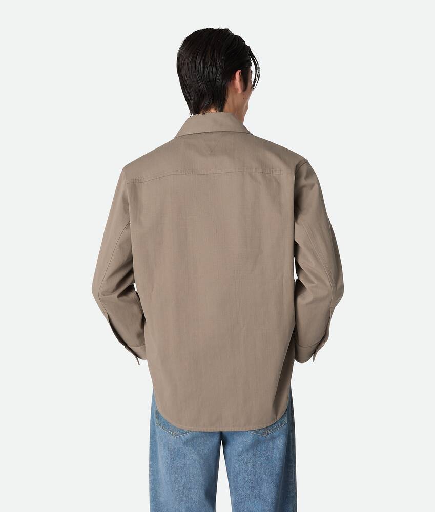Display a large version of the product image 3 - Cotton Twill Overshirt