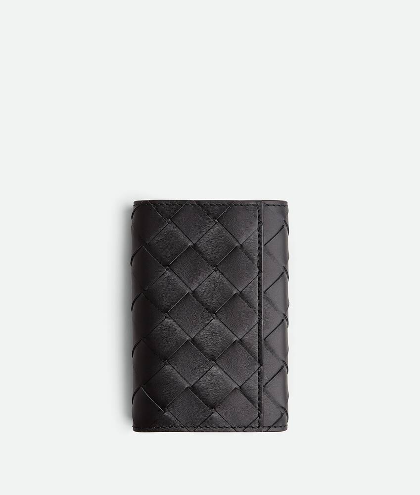 Bottega Veneta® Men's Key Pouch in Black Grass. Shop online now.