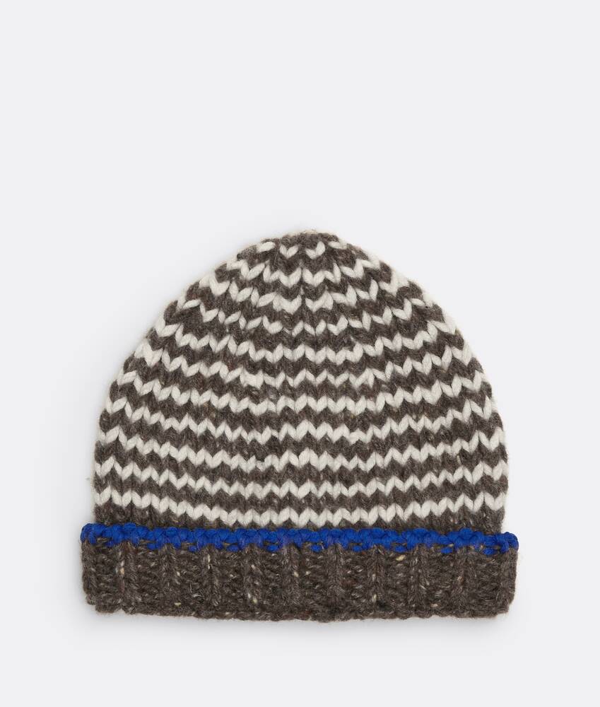 Display a large version of the product image 1 - Wool Zig-Zag Beanie