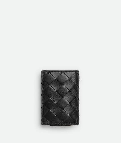 Intrecciato Tiny Tri-Fold Wallet