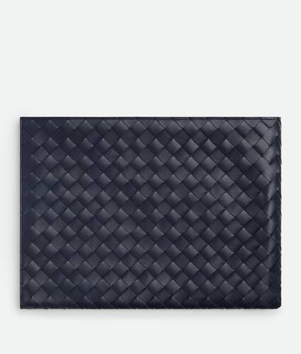 Intrecciato Flat Pouch
