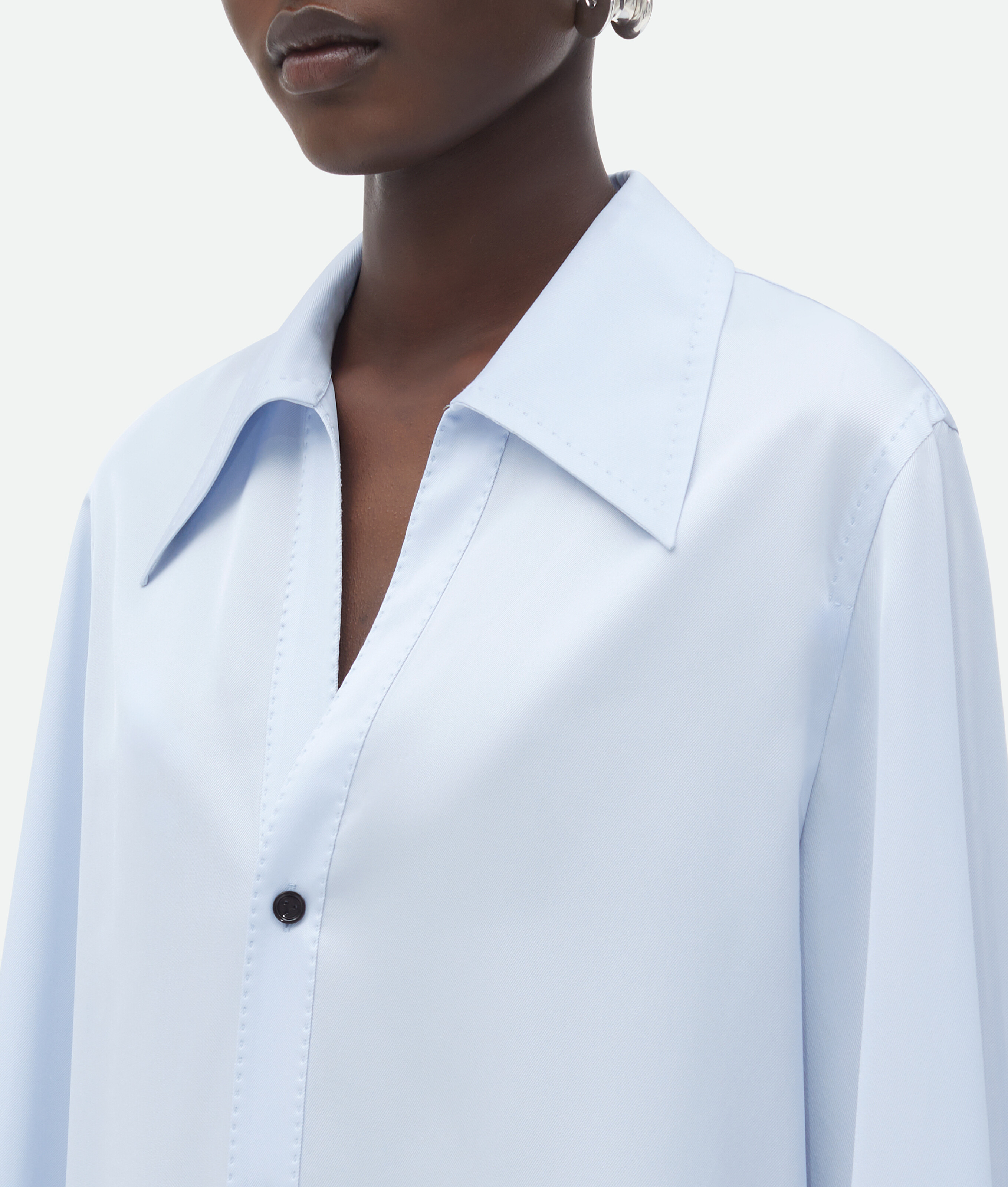 Bottega Veneta Shirt In Blue