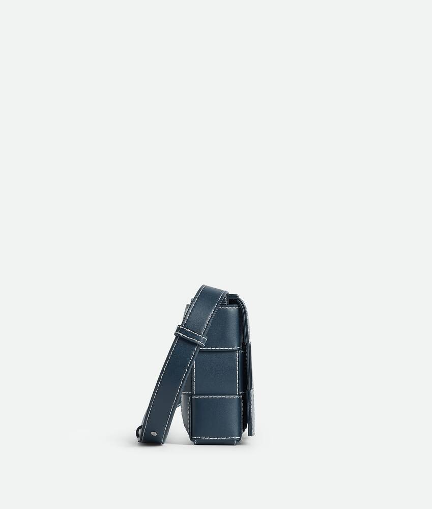 Bottega Veneta® Men's Cassette in Deep blue/natural. Shop online now.