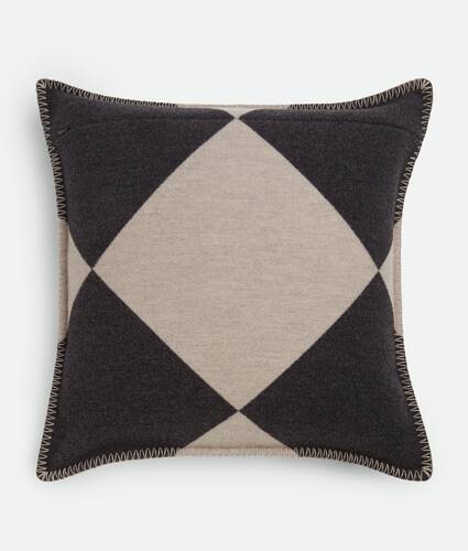 Jacquard Check Cushion