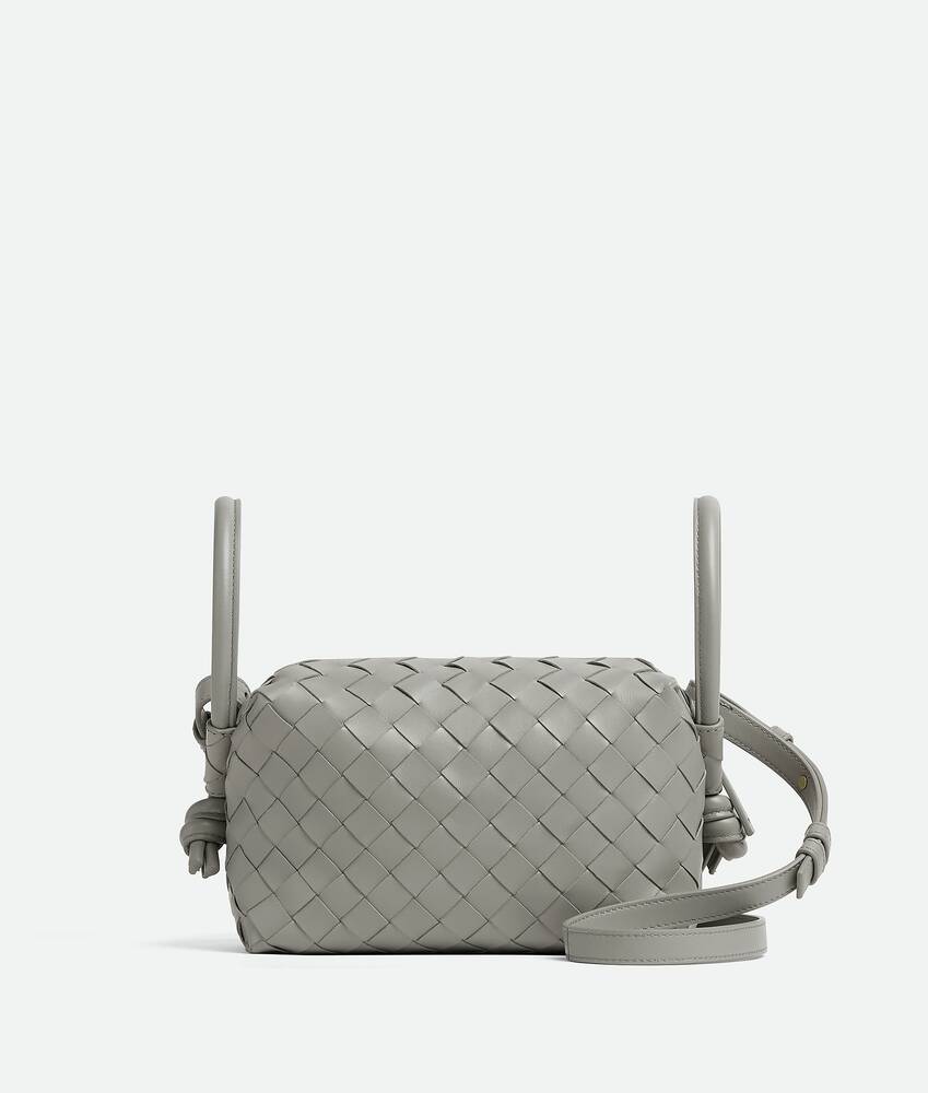 Bottega Veneta Women s Small Loop Cross Body Bag in Sterling. Shop online now