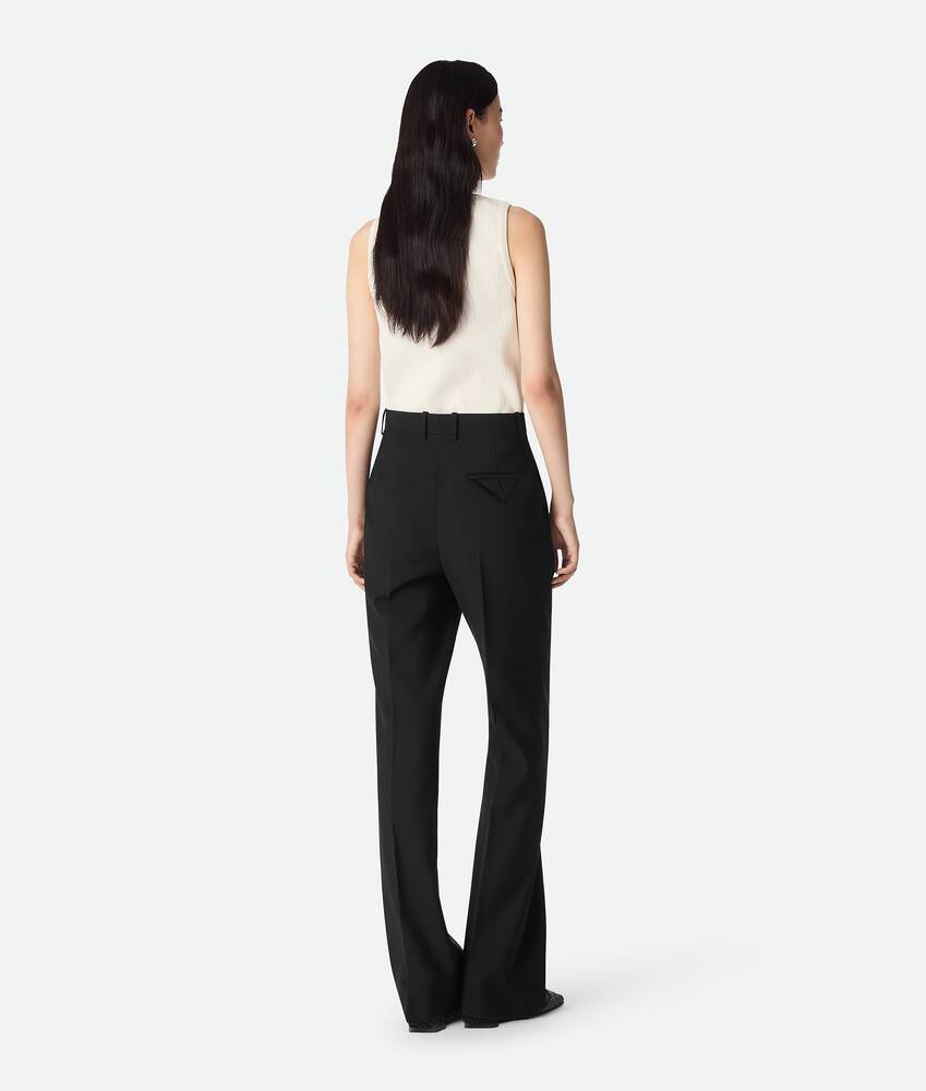 Display a large version of the product image 3 - Light Wool Flared Trousers