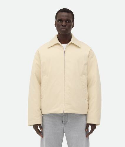 Cotton Twill Puffer Jacket