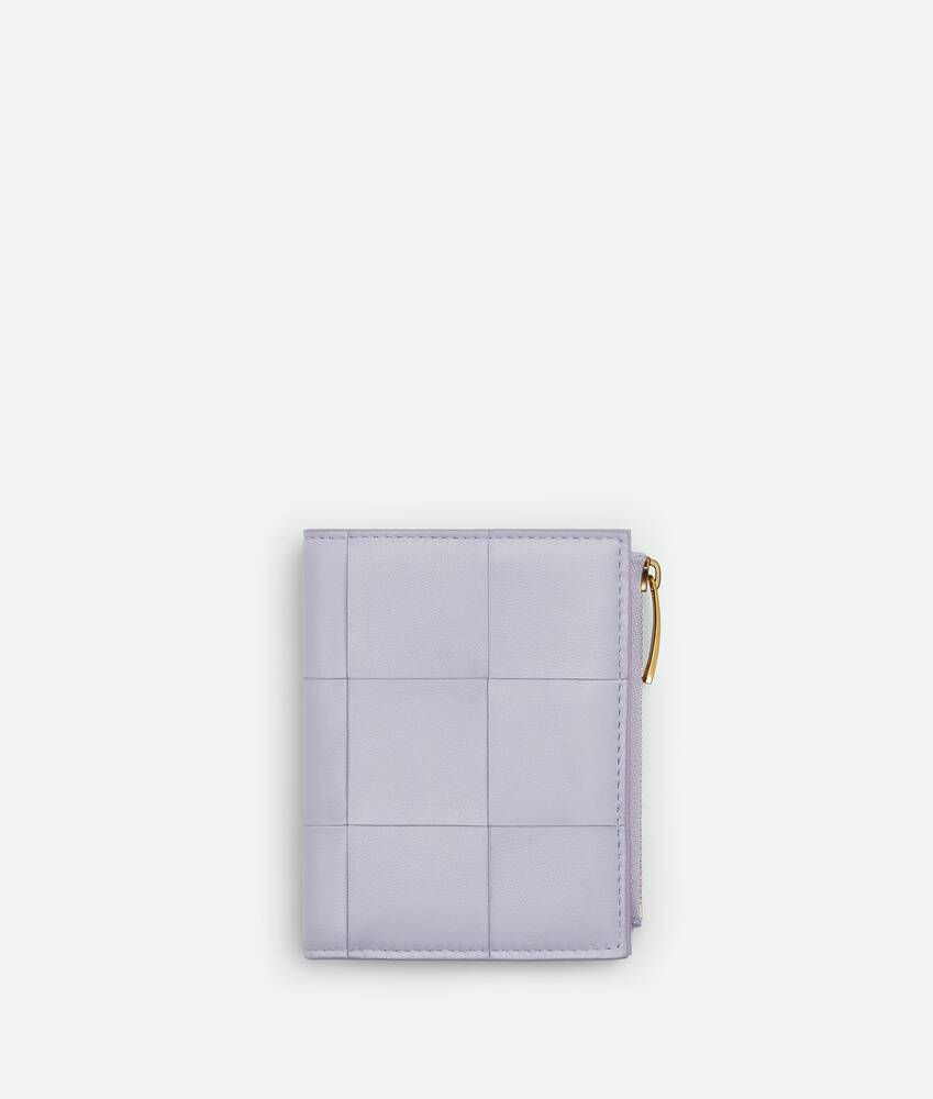 オイスタースモール カセット 二つ折りファスナーウォレット| Bottega