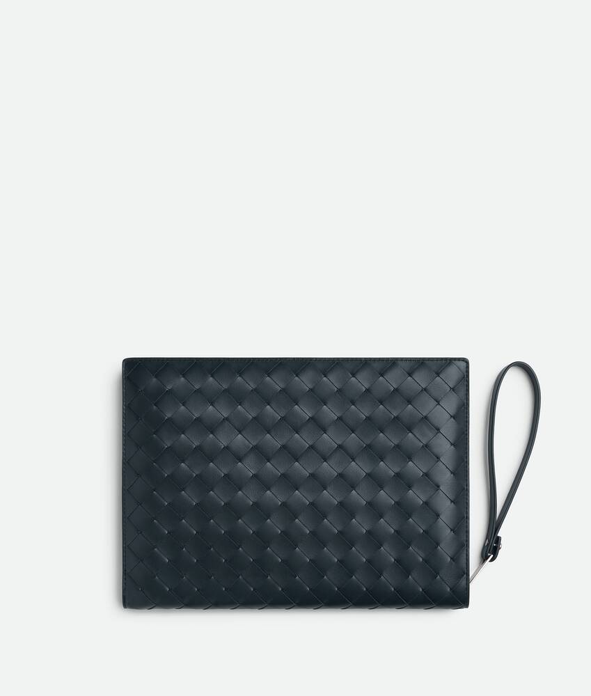 Display a large version of the product image 3 - Small Intrecciato Document Case With Wristlet