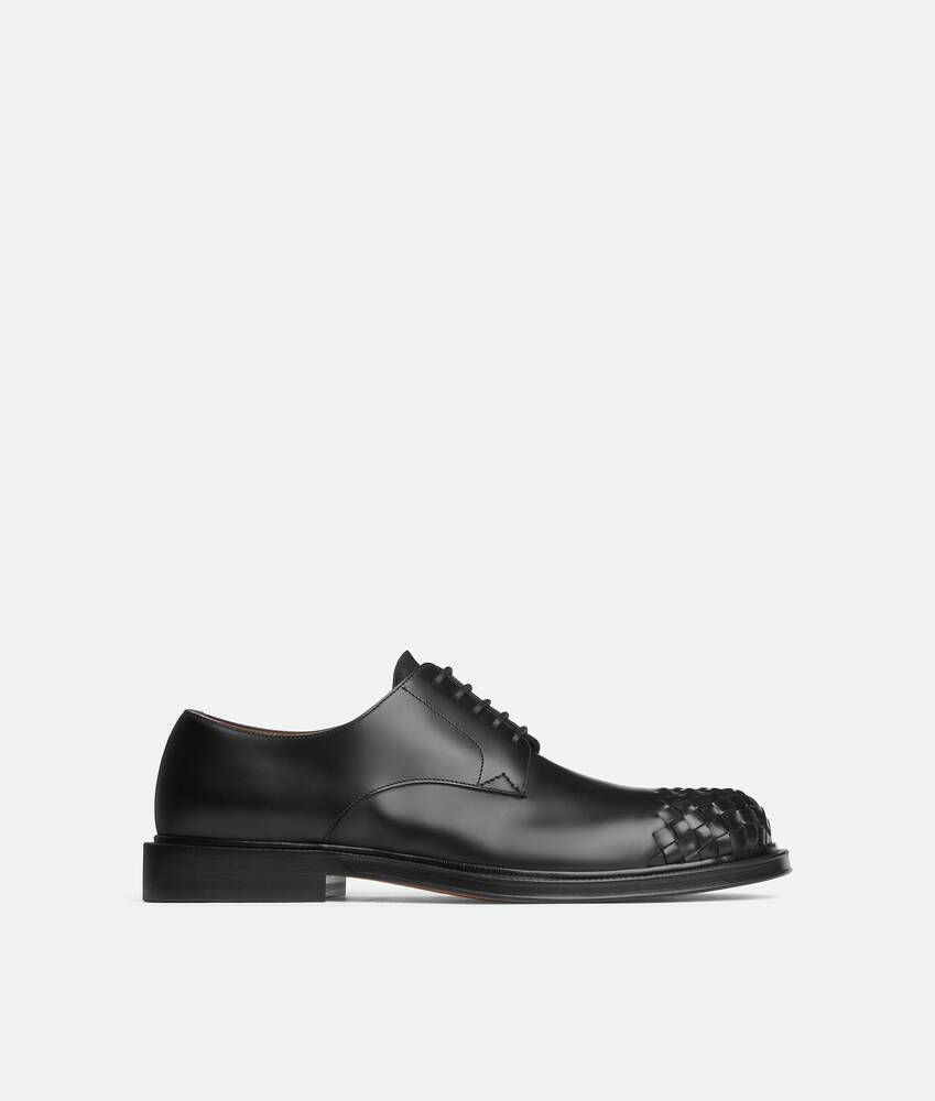 Men's James Lace-Up Shoe in Black | Bottega Veneta US Men's James Lace-Up Shoe in Black | Bottega Veneta US