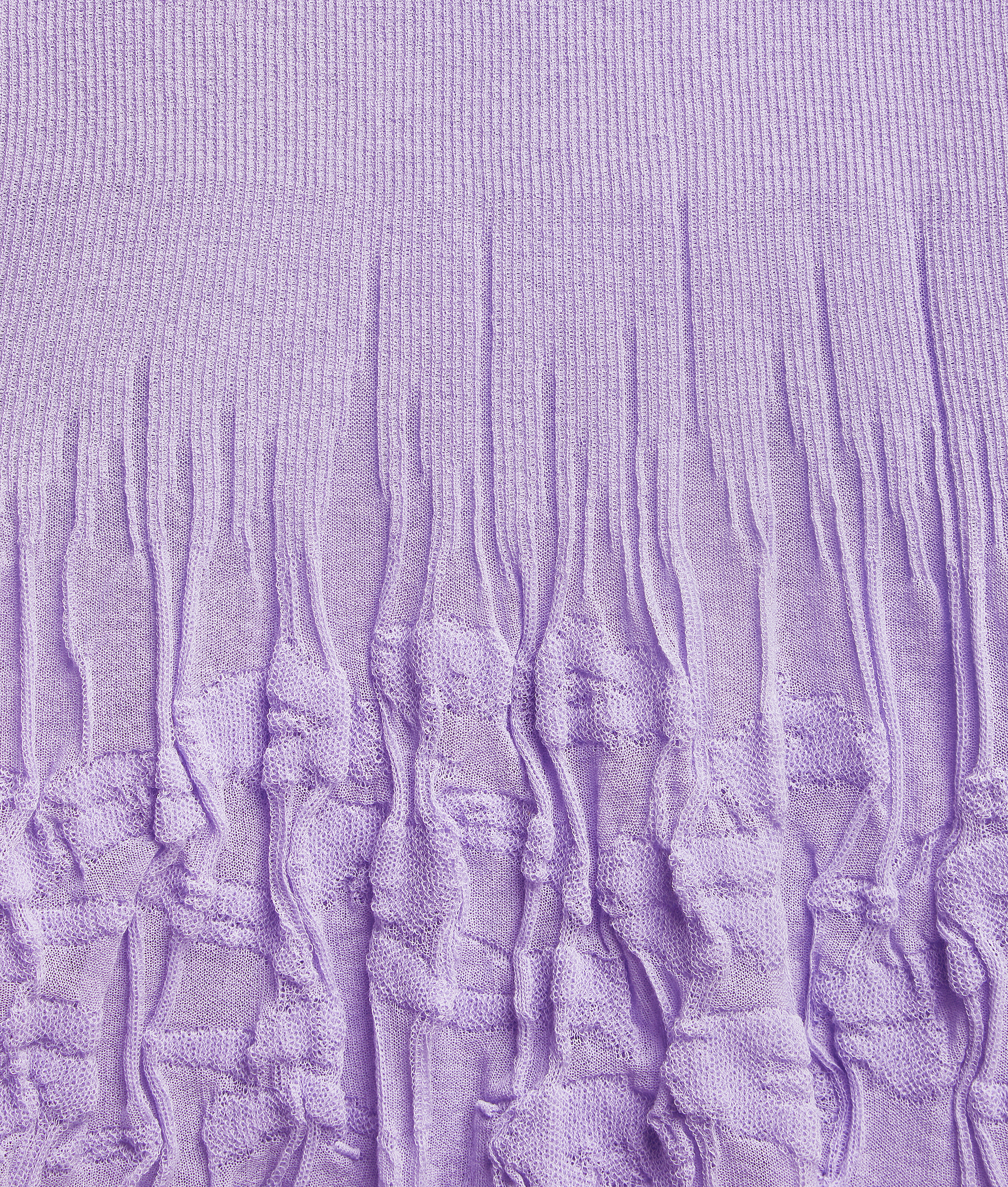 Shop Bottega Veneta 2-in-1-midirock Aus Baumwolle Mit Blumenmotiv In Purple