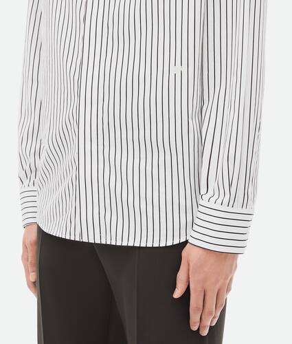 Pinstripe Poplin Shirt