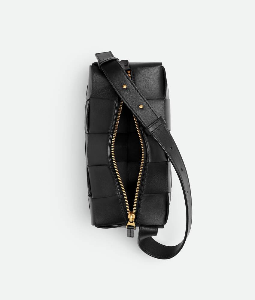 BOTTEGA VENETA Brick Cassette small intrecciato leather shoulder bag