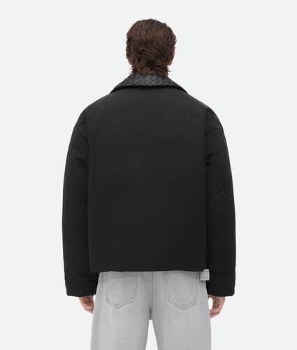 Jaqueta Puffer em Nylon Técnico